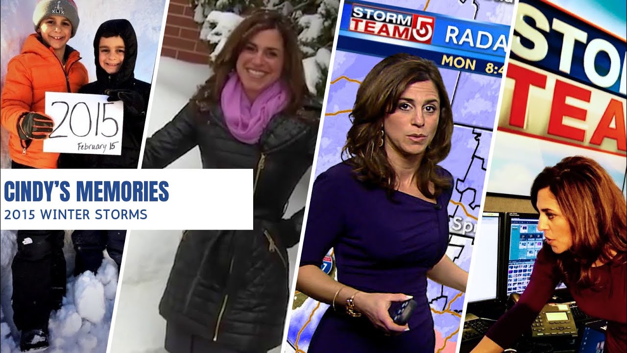 Winter storms of 2015 proved memorable for StormTeam 5's Chief Meteorologist Cindy Fitzgibbon
