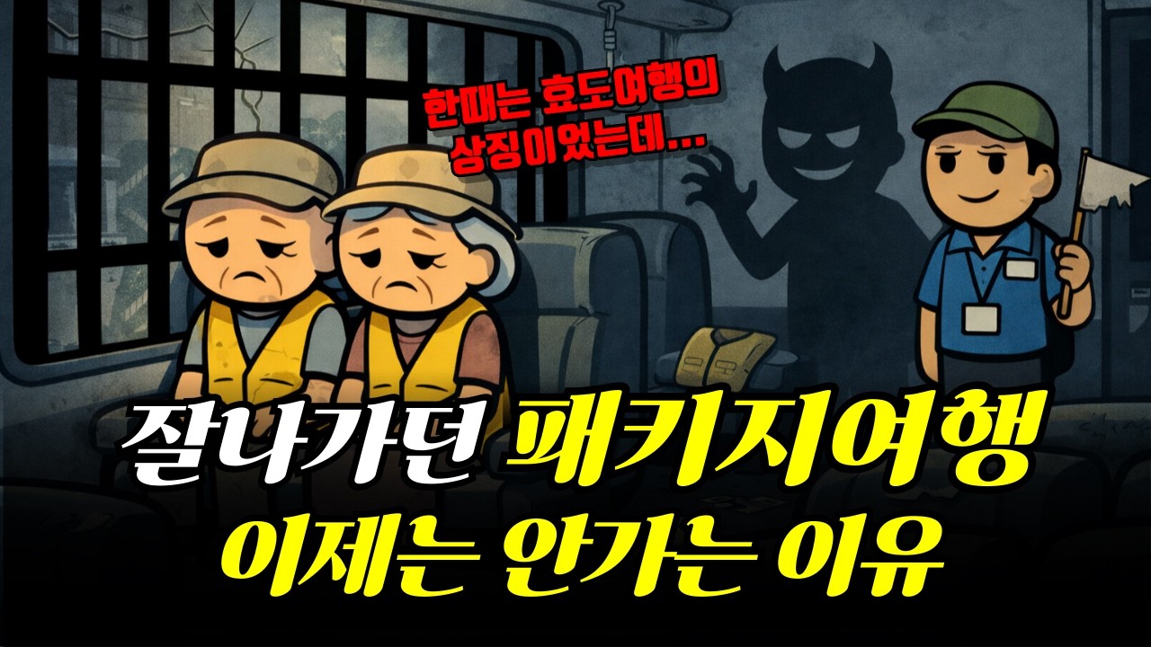 "한때는 효도의 상징" 잘나가던 패키지여행이 외면받는 이유