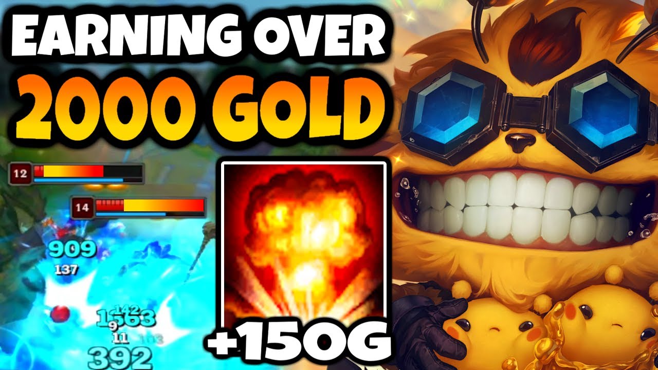 Money Printing Ziggs Mid actually works insanely well. Easily get 2000+ Gold  from just runes