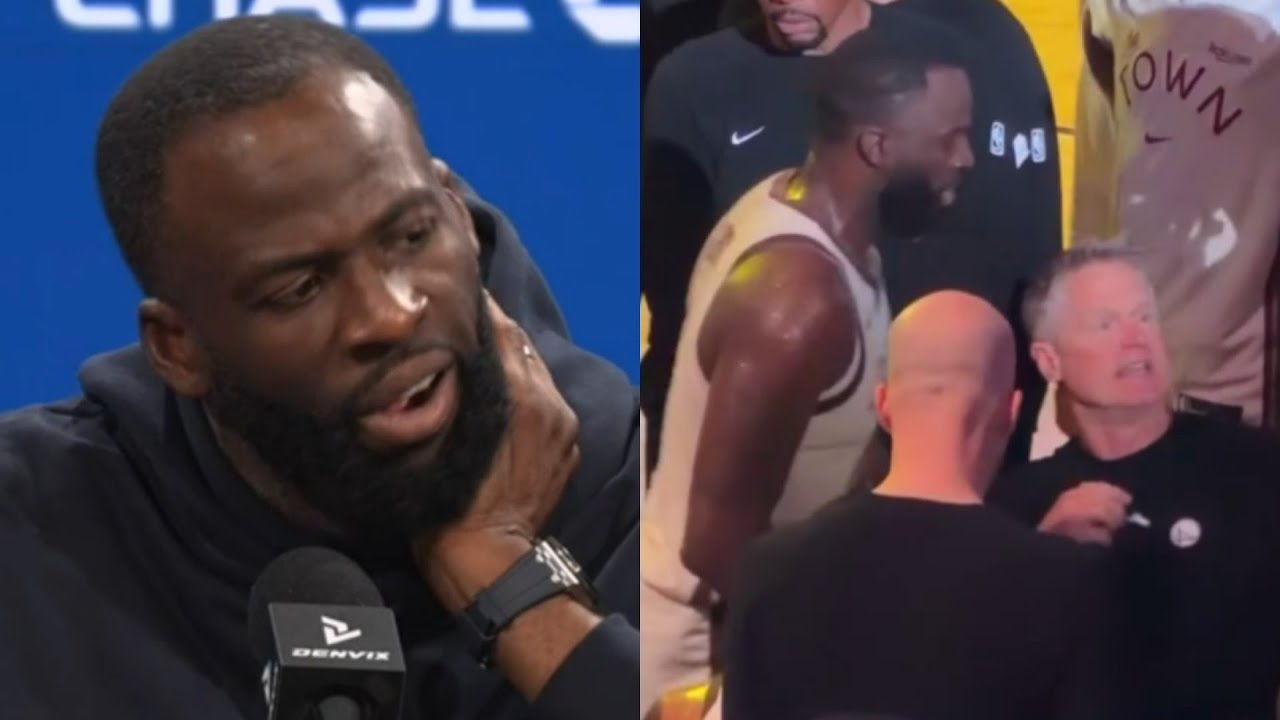 Draymond Green speaks on heated exchange with Steve Kerr during timeout