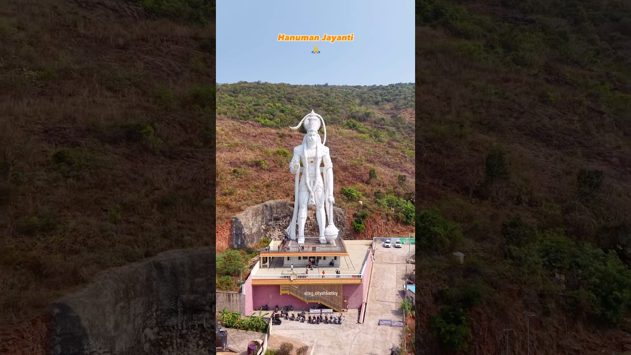 Hanuman Jayanti | Tallest Hanuman Statue at Seethammadhara Vizag #hanumanjayanti
