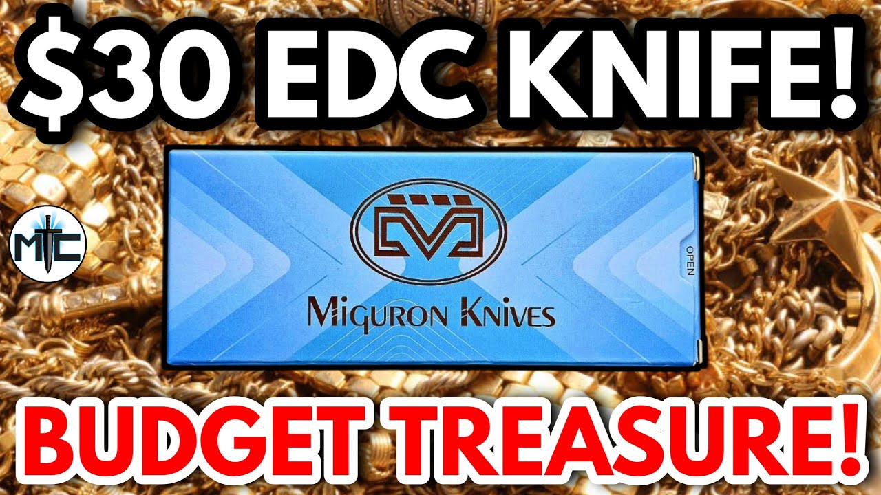 Noże EDC za 30$ i WIĘCEJ niesamowitych cen!