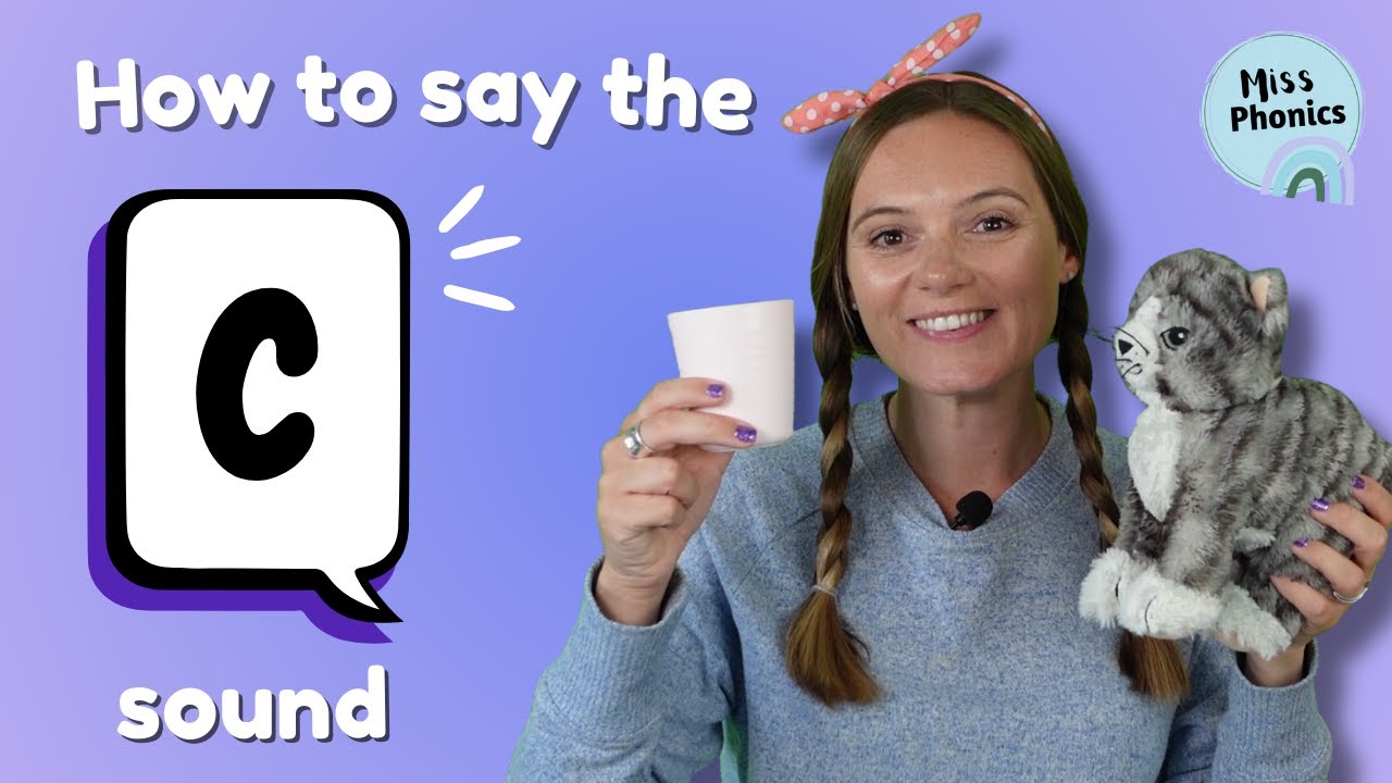 How to say the 'c' Sound | Early Phonics | No Letter Shown | British Teacher | Speech Sound Practice