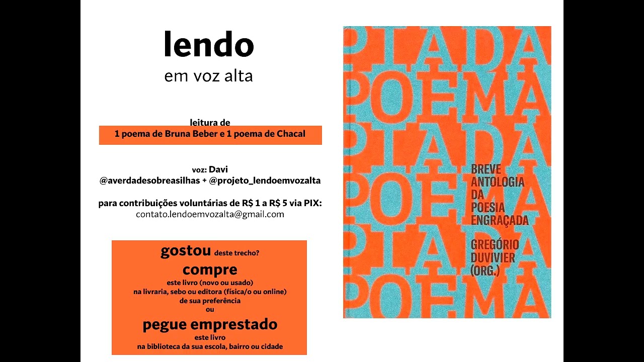 LENDO EM VOZ ALTA 