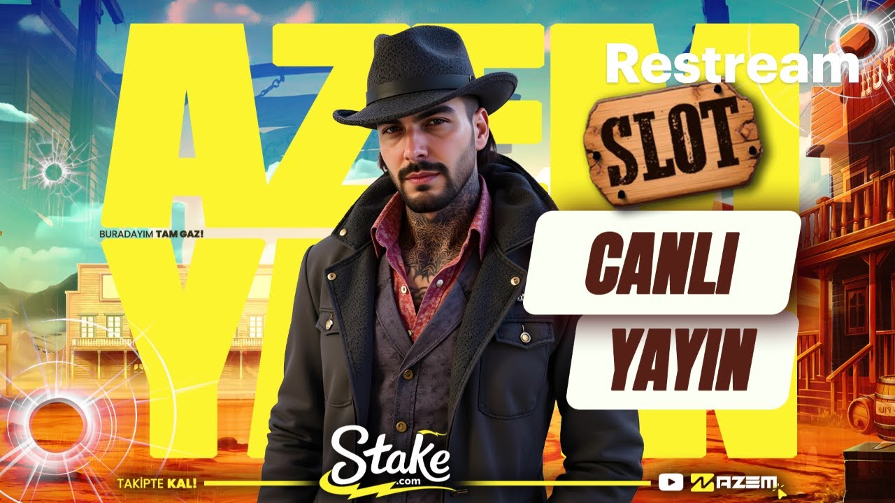 AZEM BABA CANLI SLOT YAYINI🔴