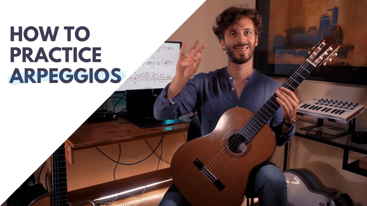 How to practice ARPEGGIOS - Francesco's Classical Guitar Tips