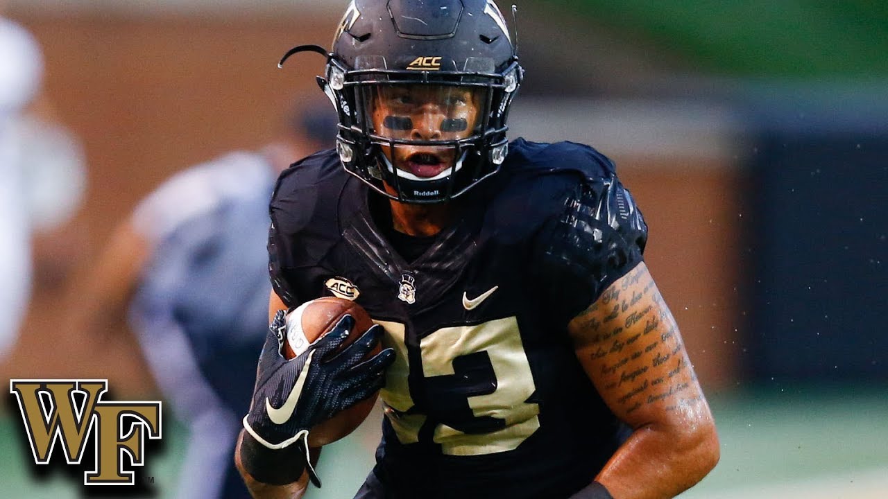 Wake Forest LB Justin Strnad Top Plays 2018