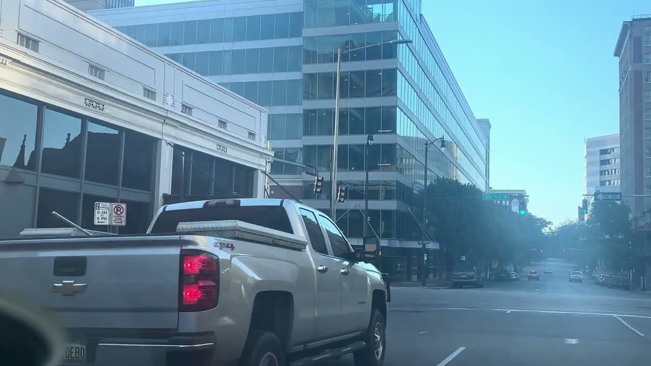 Driving through Birmingham Alabama.