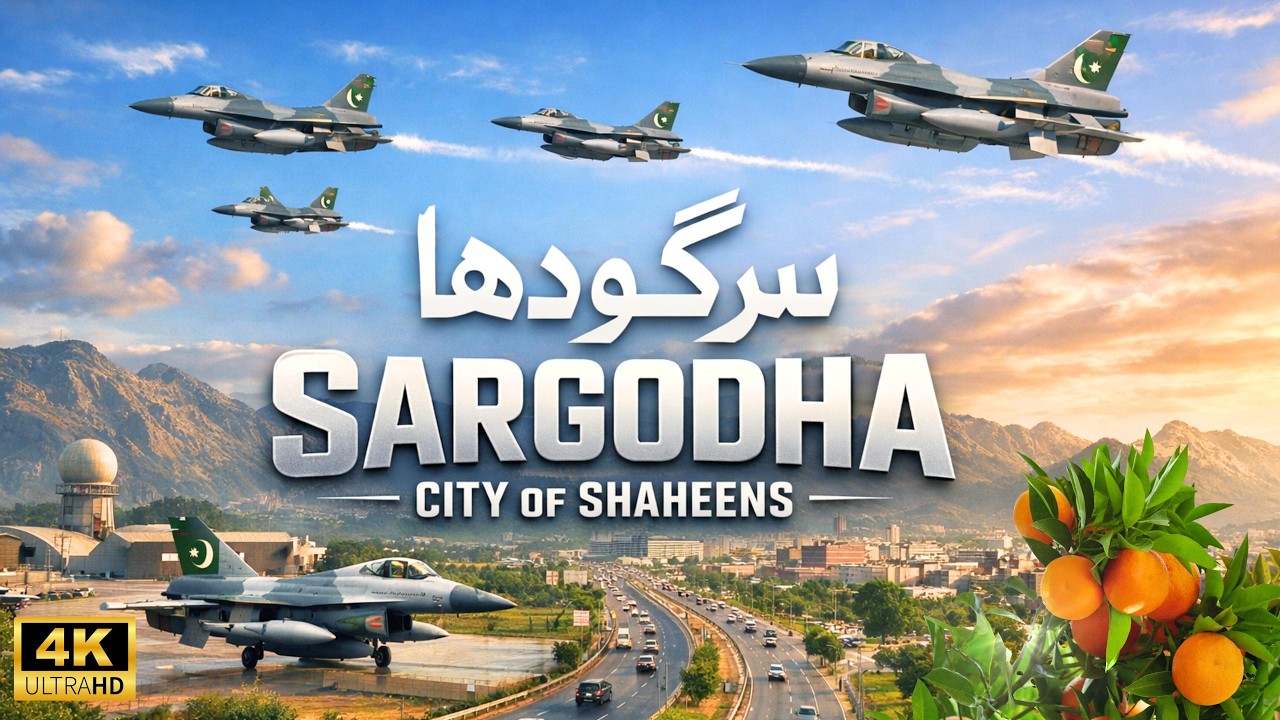 Sargodha Documentary 2026 | City of Eagles | Punjab Pakistan (4K Cinematic)