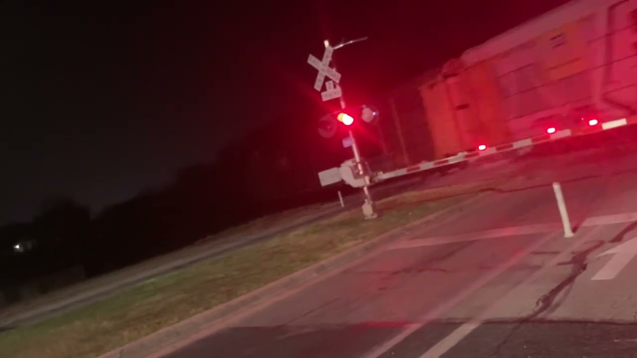 Northbound Union Pacific mix freight train at dittmar road in South Austin Texas on 2/19/26