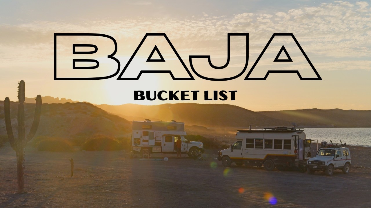 Finding Hidden SECRETS in BAJA | Our Last Week Before Mainland | Pan-American Highway Overlanding