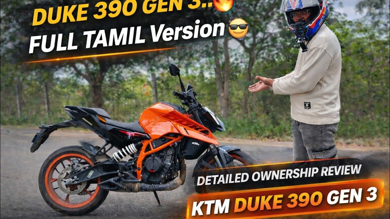 Tamil Ownership Review – KTM Duke 390 | Is It Still Worth in 2025? Lc4c Throttler Explain in tamil 