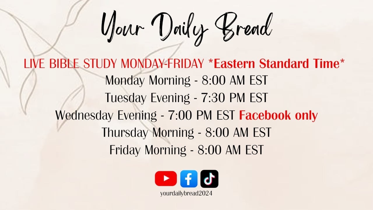 Chronological Bible Study 2/19/26