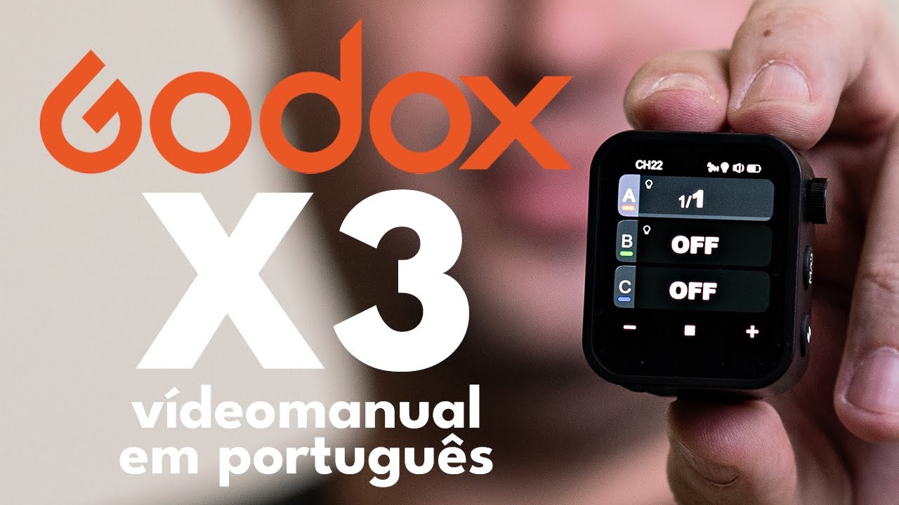 Godox X3 - Instruções Completas em Língua Portuguesa