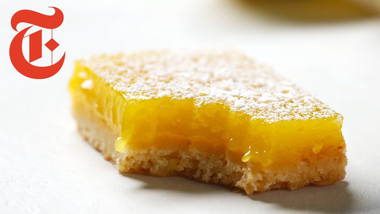 Lemon Bars With Olive Oil and Sea Salt | NYT Cooking