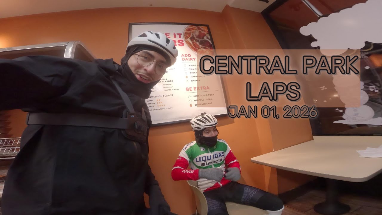 Starting The New Year Right w/ Freezing Laps