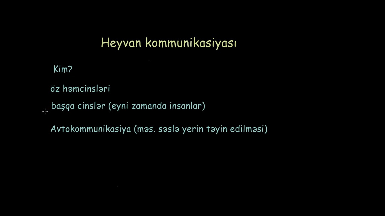 Heyvan kommunikasiyası