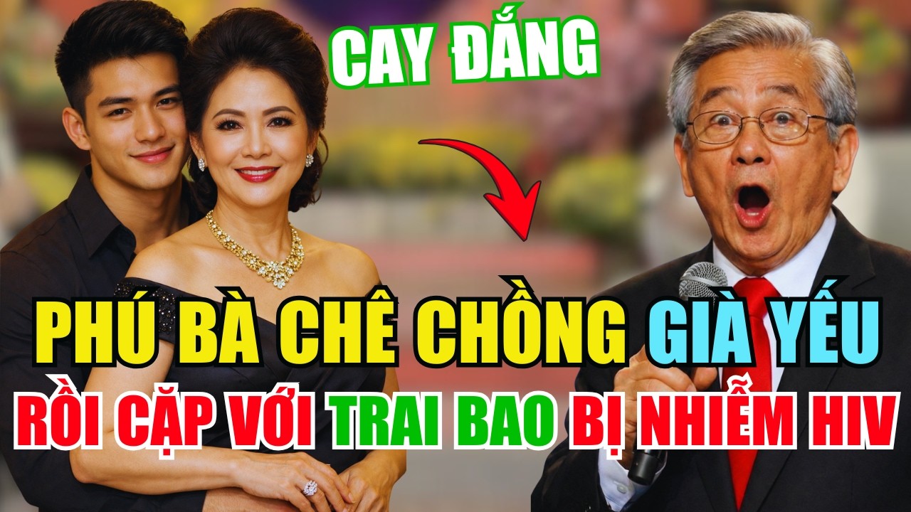 Phú Bà U50 Bao Nuôi Trai Trẻ Bị Lừa Sạch Tiền Và Nhận Kết Quả Dương Tính HIV