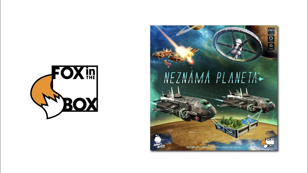 Neznámá planeta - unboxing