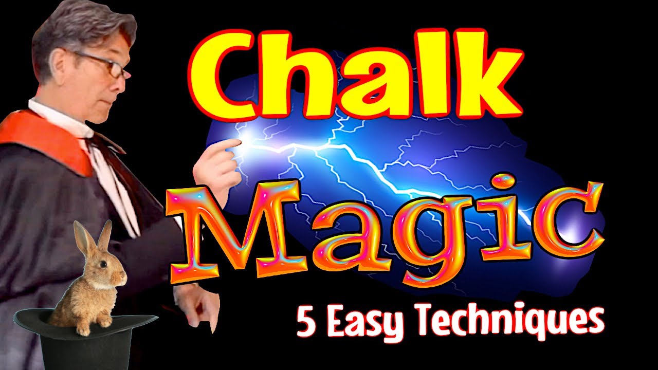 Chalk Magic!  Five amazing techniques in chalk pastel.
