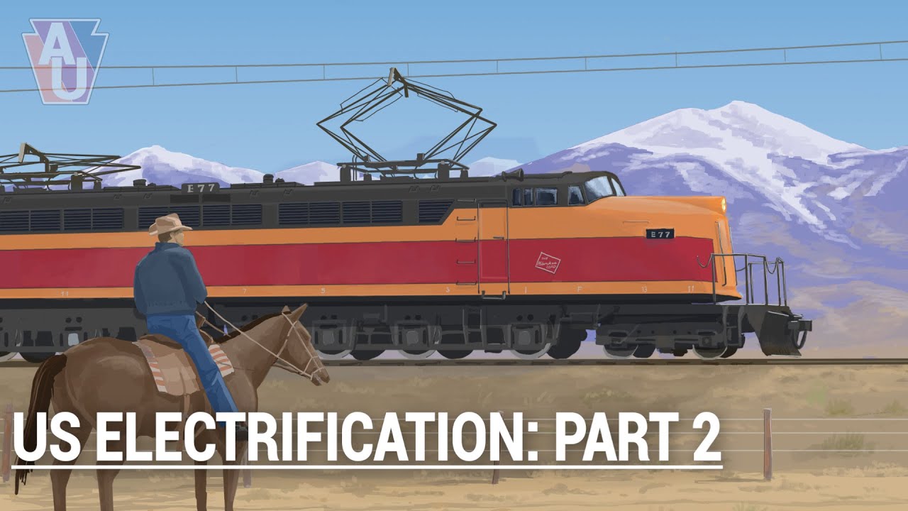 American Railroad Electrification [Part 2: WW2 to 1970]