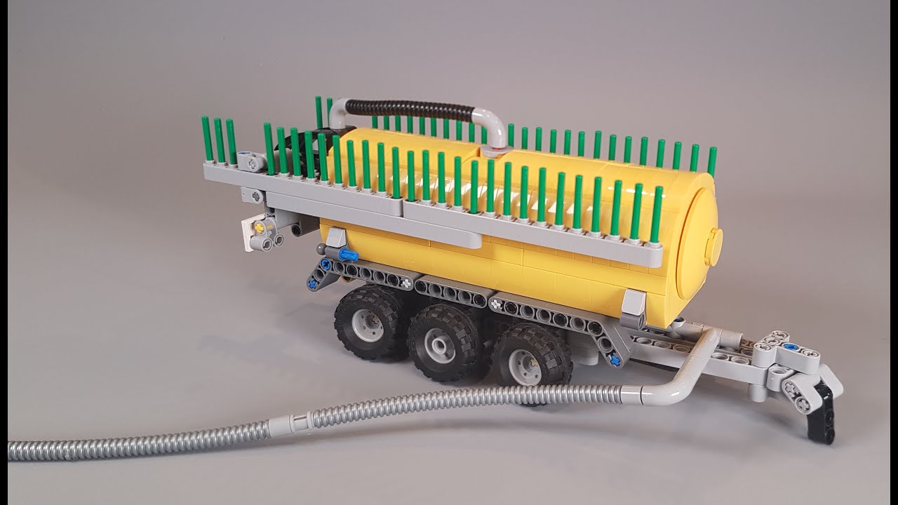Lego 42136 attachment - Zunhammer SK ECO series tridem Slurry Tanker