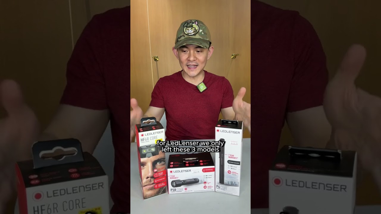 Распродажа фонариков, скидки до 50%. Klarus, LedLenser, Nitecore, Speras, Olight — больше никаких...
