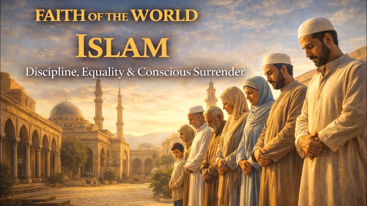 Episode 7- Islam – Discipline, Equality & Conscious Surrender | Faith of the World Series 