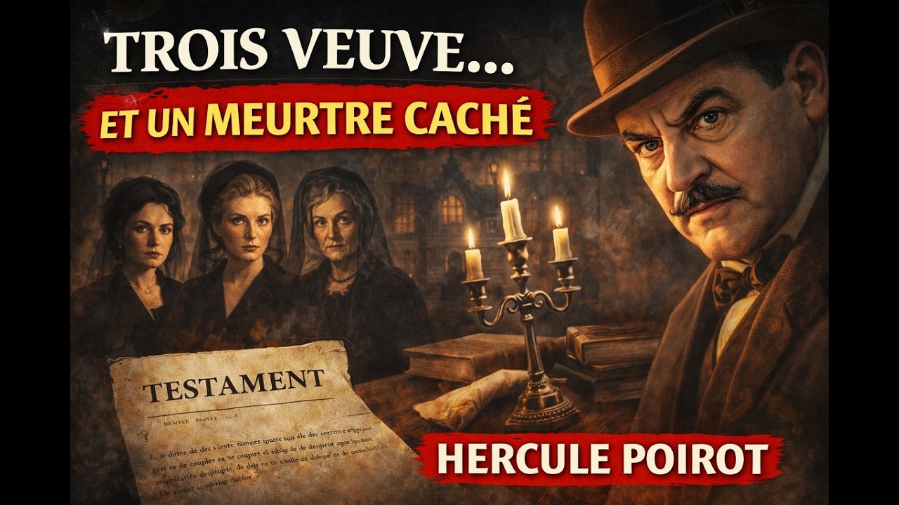 Trois Veuves, Un Seul Héritage… Et un Meurtre Caché | Une Enquête de Hercule Poirot En Francais