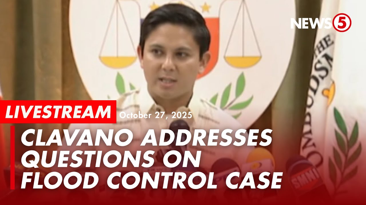 LIVE | Assistant Ombudsman Mico Clavano holds press conference (October 27, 2025)