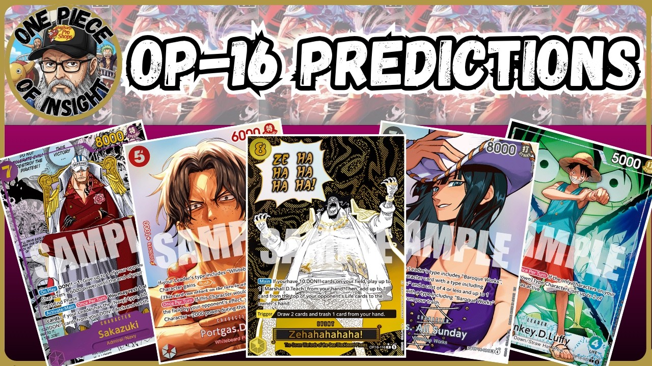 Предварительный прогноз цен на OP-16 &mdash; и был ли я прав насчет OP-15? (Рынок One Piece TCG)