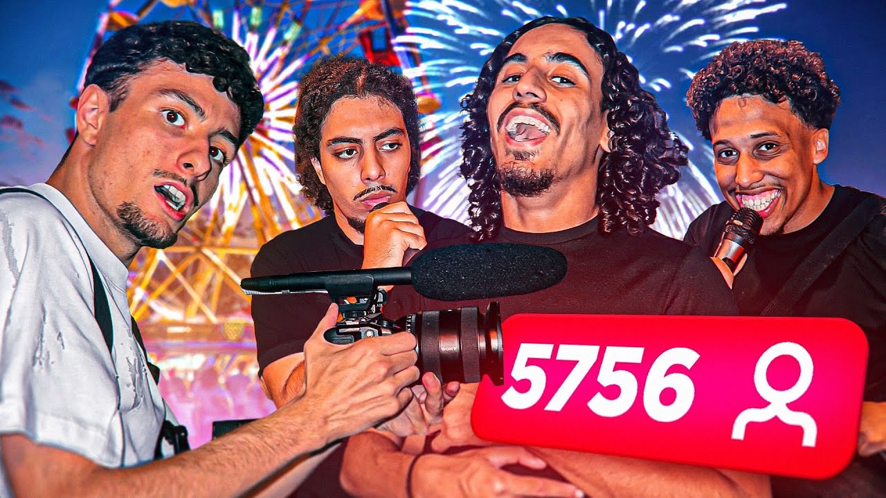 FOUS RIRES À LA FÊTE FORAINE (+ défis avec @HAKAI & @Qassimiento)