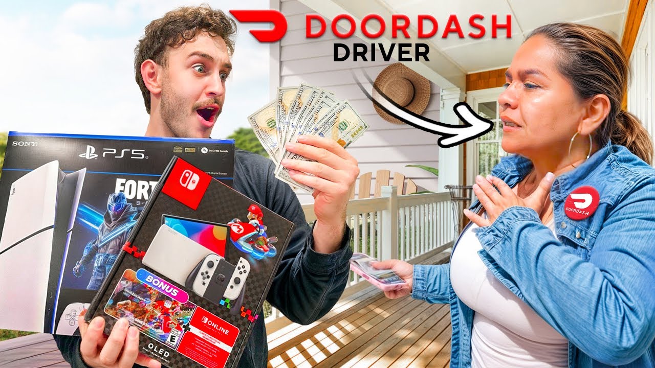 SURPRISING DELIVERY DRIVERS WITH HUGE TIPS $$$$ (EMOTIONAL)