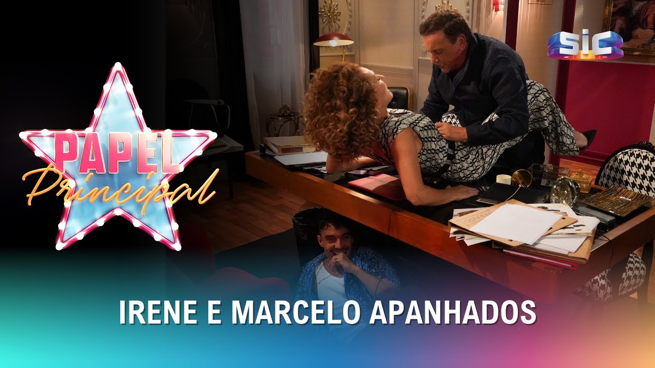 Papel Principal: Irene e Marcelo envolvem-se e Paulo vê tudo
