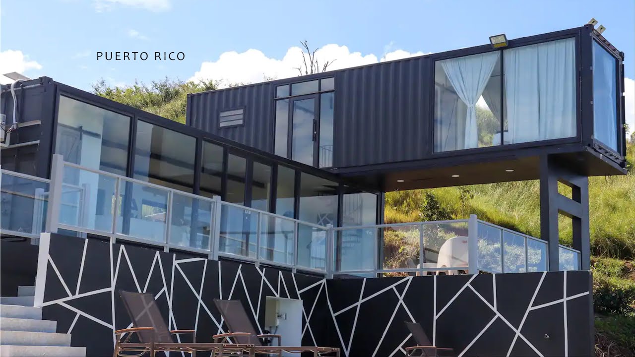 Visum Luxury Container House in Aguada, Puerto Rico