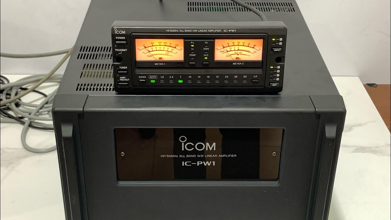 Icom IC-PW-1 HF/50MHz 1kW Linear Amplifier Jilid-2
