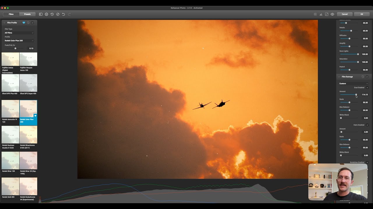 Как имитировать пленку на фотографиях — плагин Dehancer Lightroom