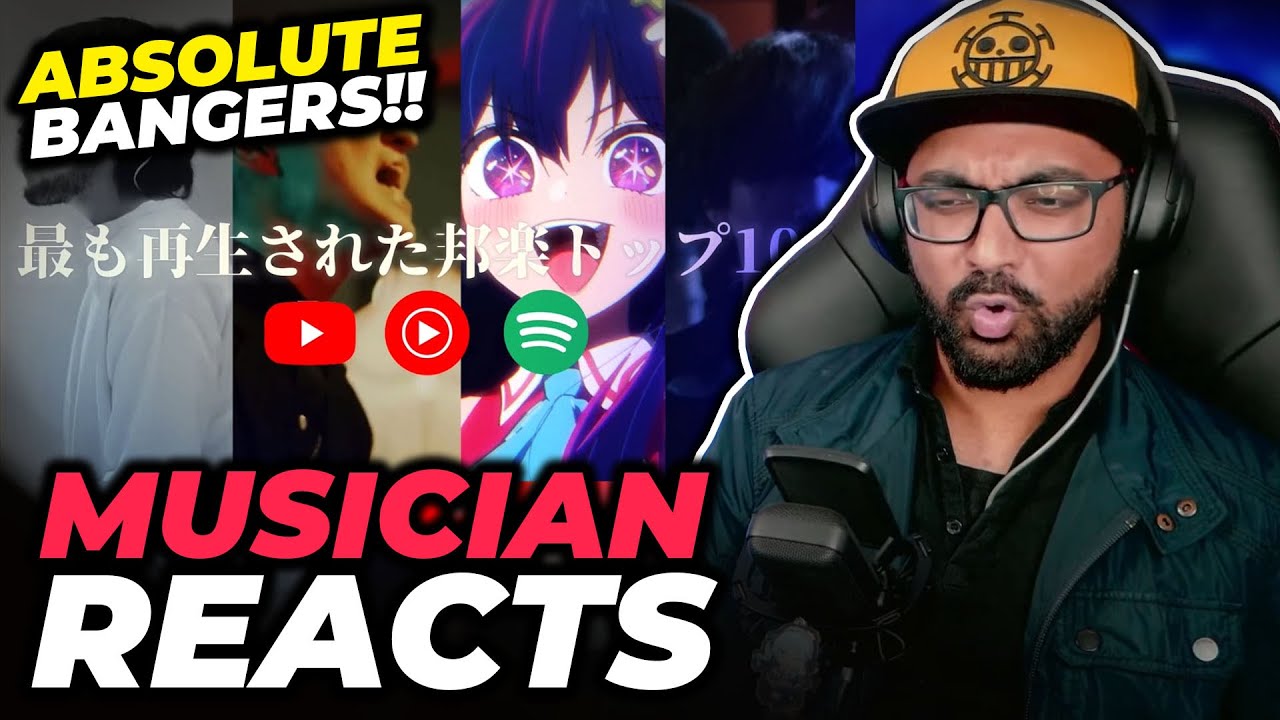 Top 100 Japanese Songs of All Time Reaction! Musician Reacts