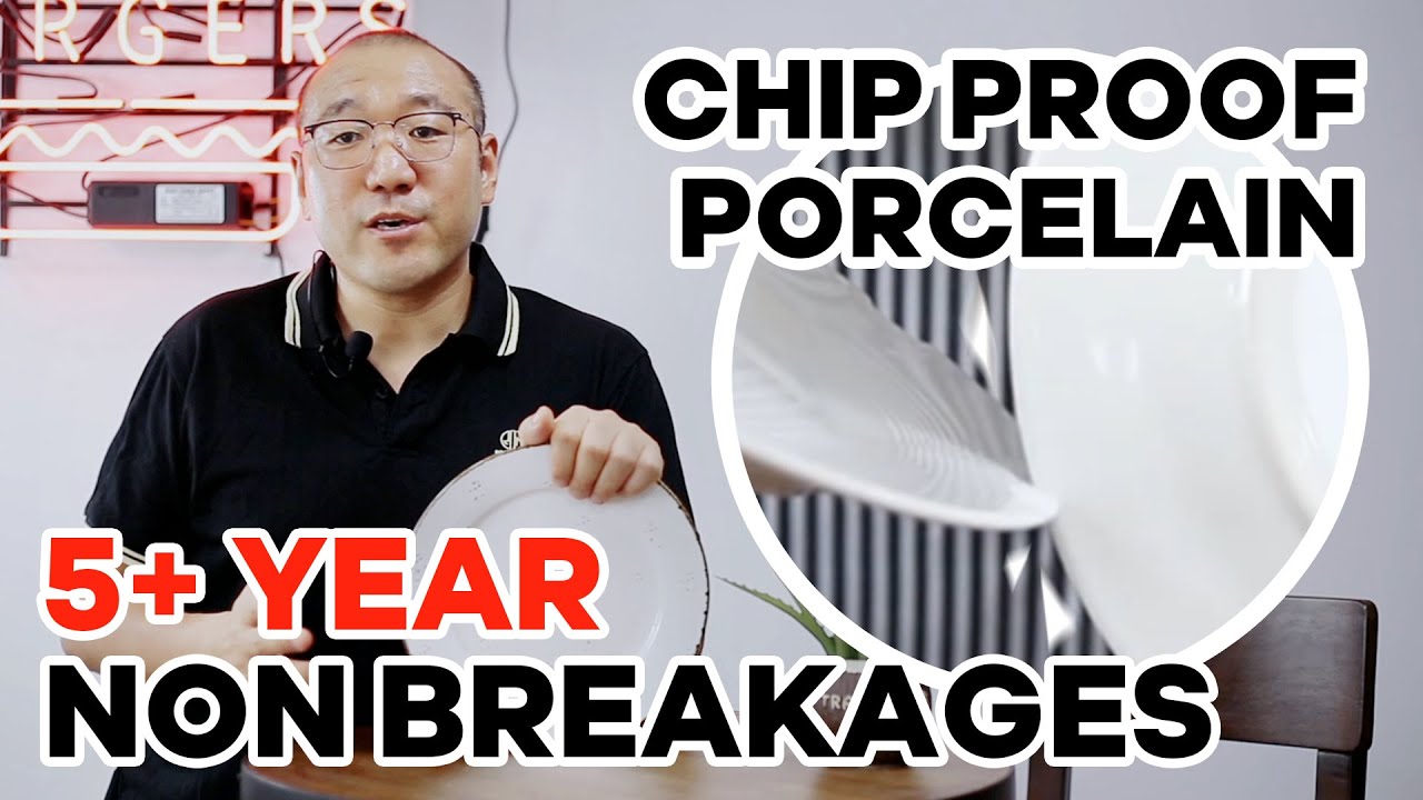 Porcelain plates vs ceramic plates | How to avoid chip damage | prolong service life for 5+years