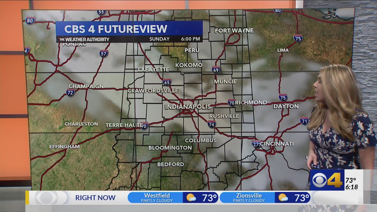 Alyssa Andrews Weather - Sunday Night - CBS4 News at 6
