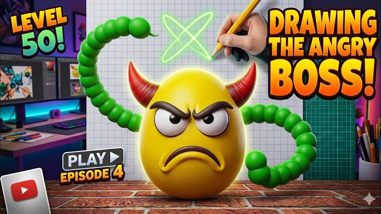 Draw to Smach 😨|Funny Puzzle Game Challenge 😱| HE Gaming Hub 