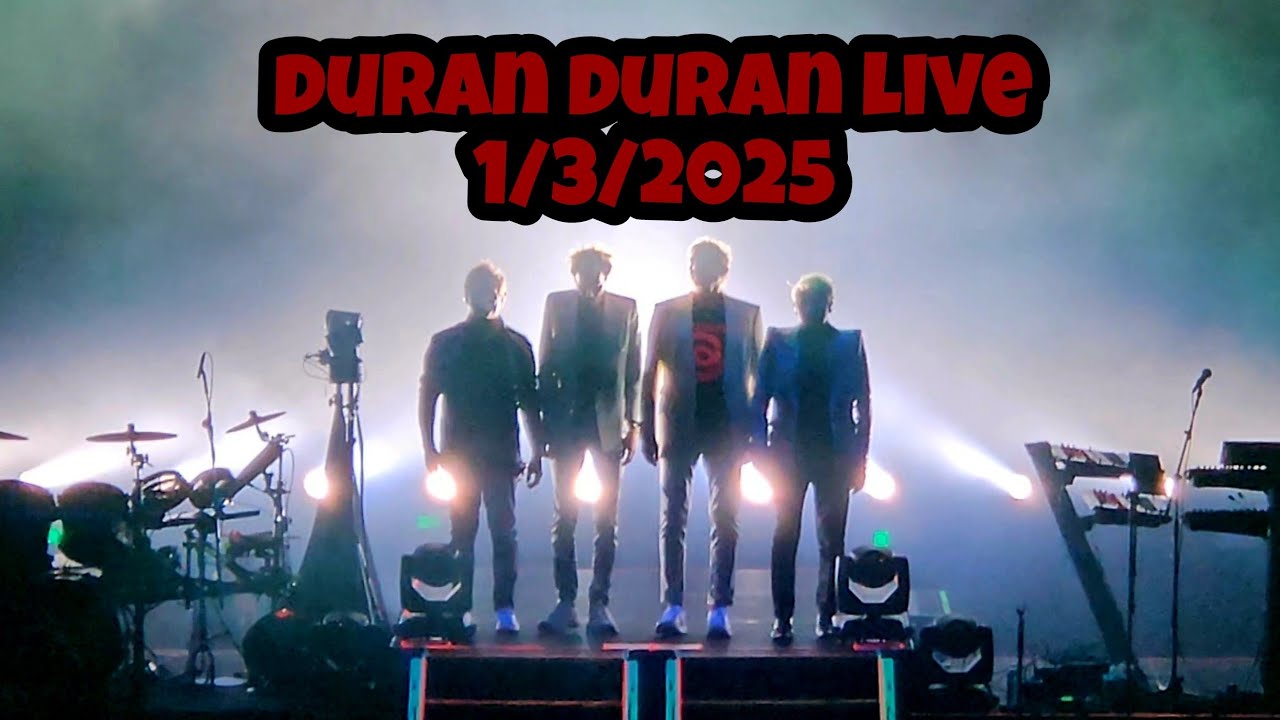 Duran Duran Concert 1.3.2025  #Duran Duran #Concerts #Simon Le Bon