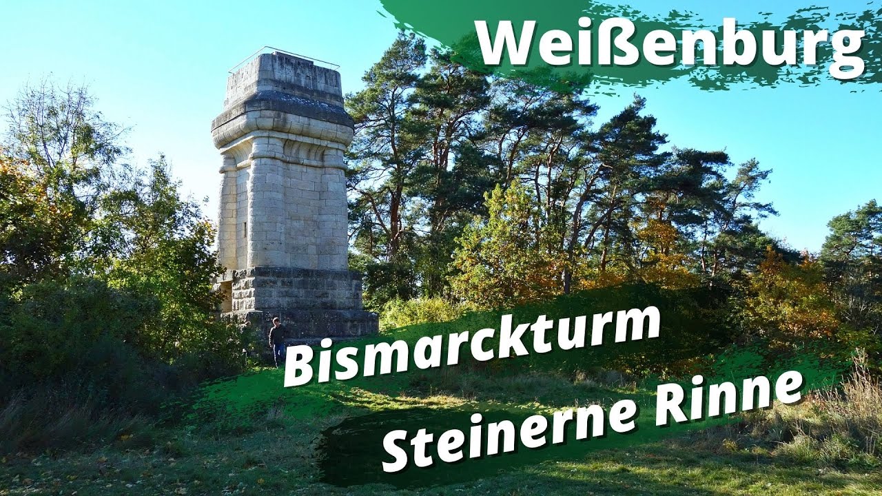 Bayern Wandern | Bismarckturm und Steinerne Rinne bei Weißenburg
