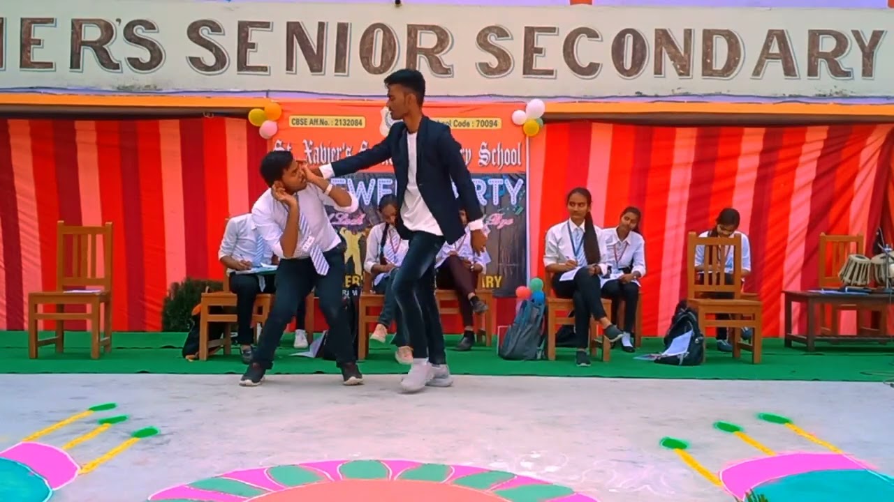 Farewell drama by class 11th students 🔥