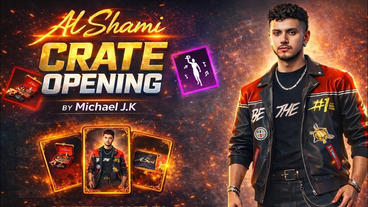 AL SHAMI CRATE OPENING 🔥 | Outfit Came in Three Cards 😱 | Michael JK