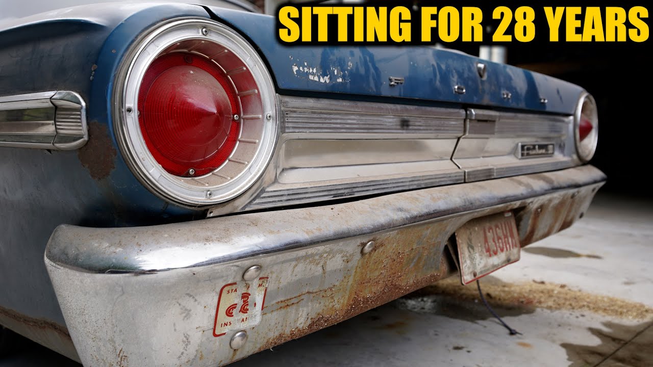 ВОССТАНАВЛИВАЕМ ЗАБРОШЕННЫЙ FAIRLANE 1964 ГОДА, 28 ЛЕТ БЕЗ ДОРОГ!