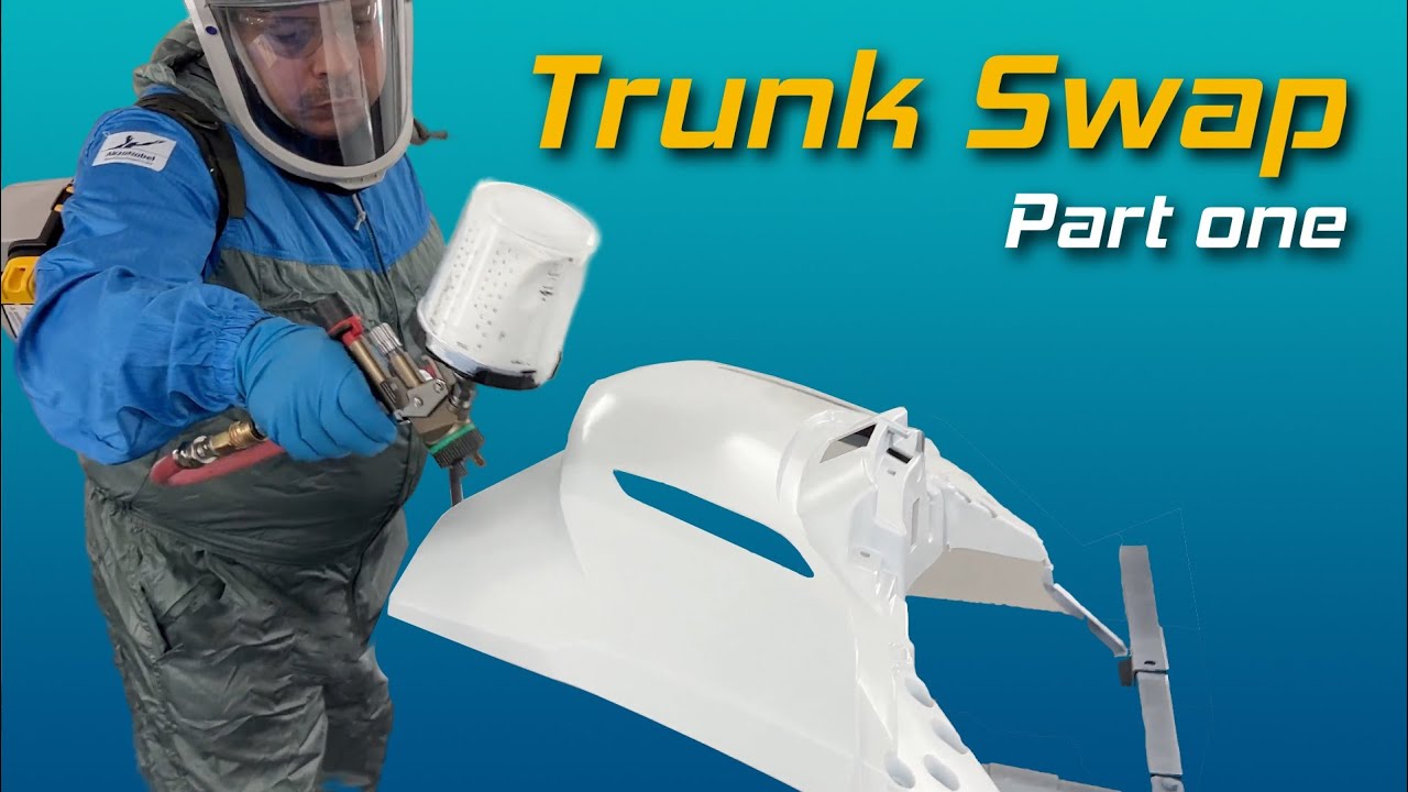 Honda Goldwing Trunk Swap Part One | Paint