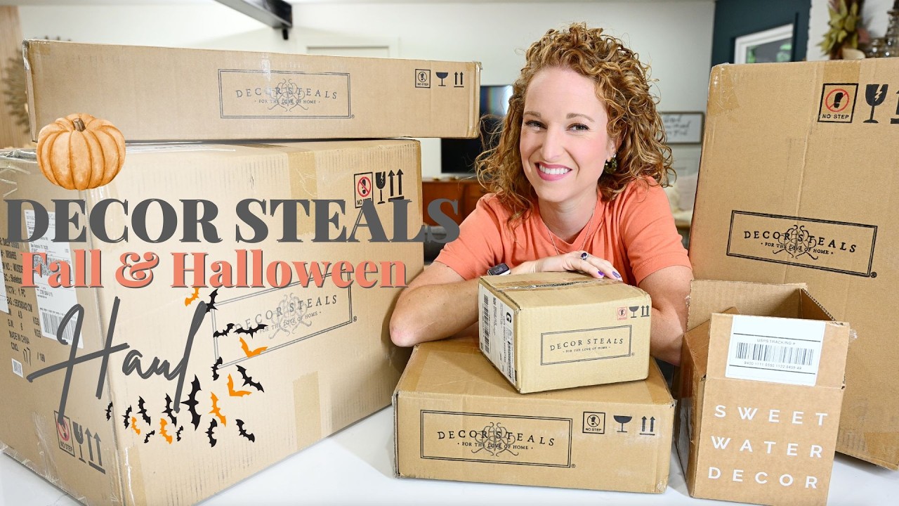 Decor Steals Fall Halloween Haul | or as we say... the Falloween Haul