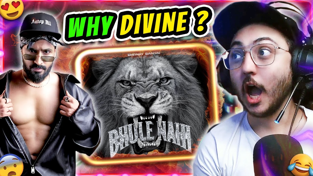 EMIWAY BANTAI BHULE NAHI REACTION | DIVINE KR$NA KING PAR DIRECT SHOTS?