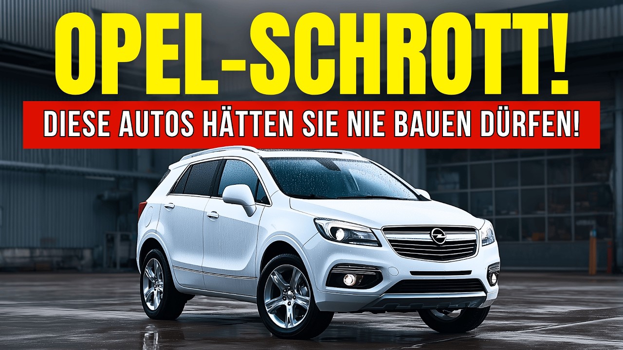 Die 10 größten OPEL Flops – ein DESASTER auf Rädern!
